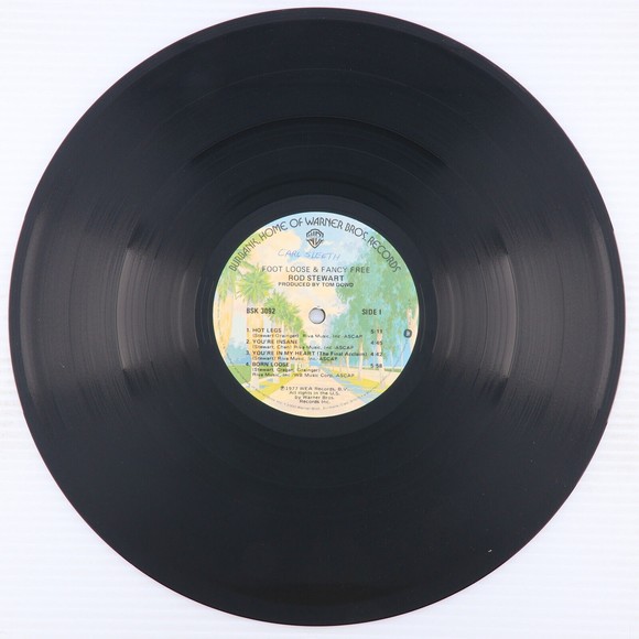 Rod Stewart – Foot Loose & Fancy Free - 1977 Stereo 12" LP Vinyl Record BSK 3092 - Picture 10 of 16